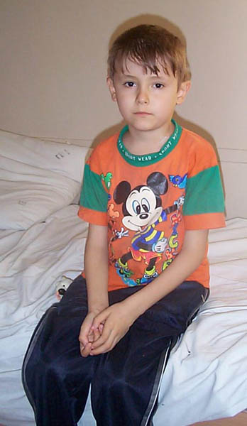 Save a child: Volev Vladik, 7 years old - leucaemia (cancer of blood)::  Happy Child foundation