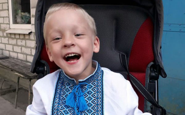 Misha Samoylenko, born in 2015 - Cerebral palsy, tetraparesis, Dandy-Walker syndrome