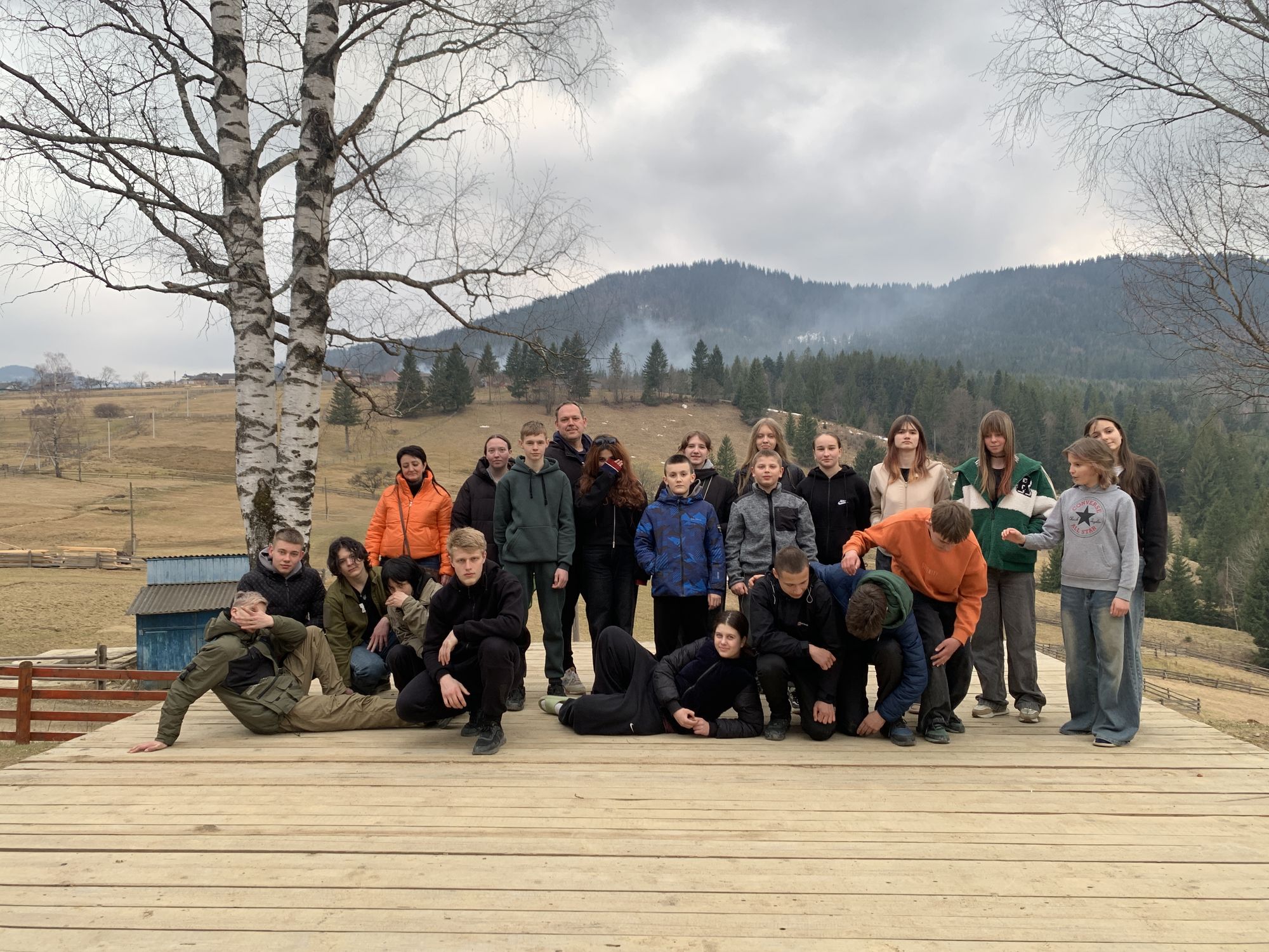 Opening of the Klubok season in the Carpathians