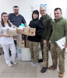Help for military hospital