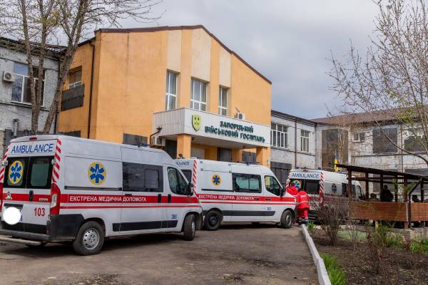 We continue to support the Zaporozhye military hospital