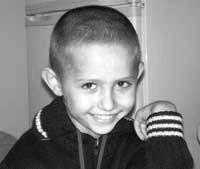 Save a child: Shkryabko Vova, 9 years old - brain cancer
