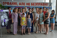 В Запорожье открылась экспозиция, посвященная детям с редкими заболеваниями