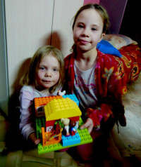 Конкурс «Ключі від родинного щастя - 3» - Мария и Елизавета из семьи Подусовой Ольги