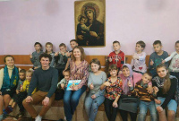 В Запорожье в православном детском доме побывали мультипликаторы