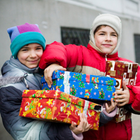 Charity collects Christmas gifts for children from Ukraine