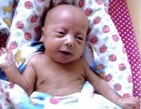 Katya Voronina, born in 2011 - Retinopathy of prematurity, blindness